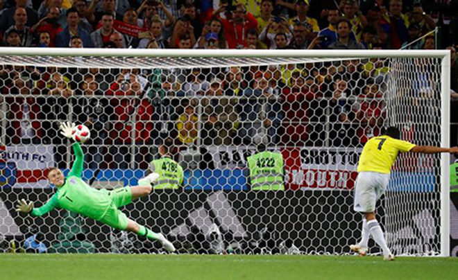 World Cup 2018: Người hùng tuyển Anh Jordan Pickford đáp trả Courtois: 'Lùn thì đã sao?' ảnh 2